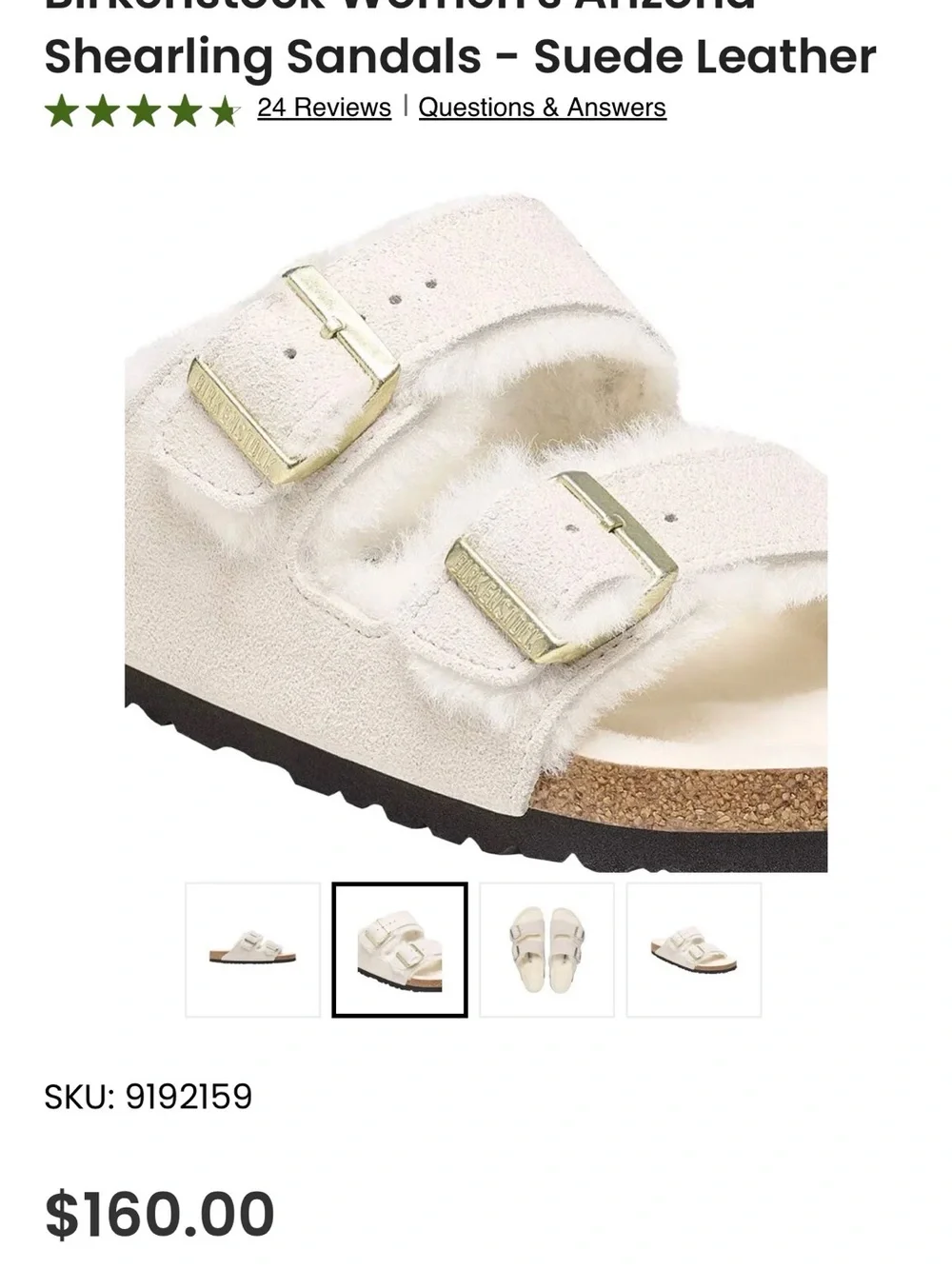 Birkenstock cozy arizona